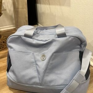 Lululemon Ivivva Light Blue Duffel Bag
